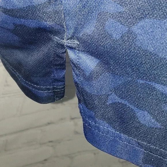 Ben Hogan Performance Men’s Blue Camo Golf Polo Size 3X - Picture 5 of 6